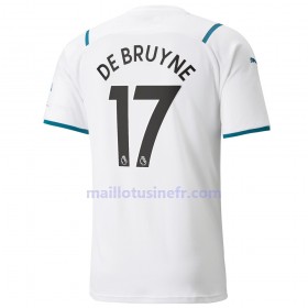 Maillot de Foot Manchester City Kevin De Bruyne 17 Extérieur 2021-22